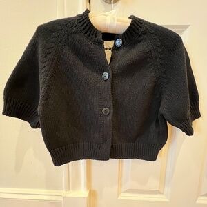 Cordera Top/Sweater - Cropped, Black